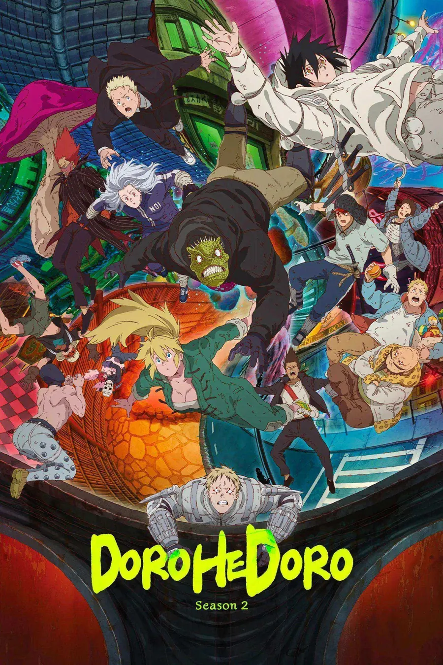 انمي Dorohedoro الموسم الثاني الحلقة 10 مترجمة